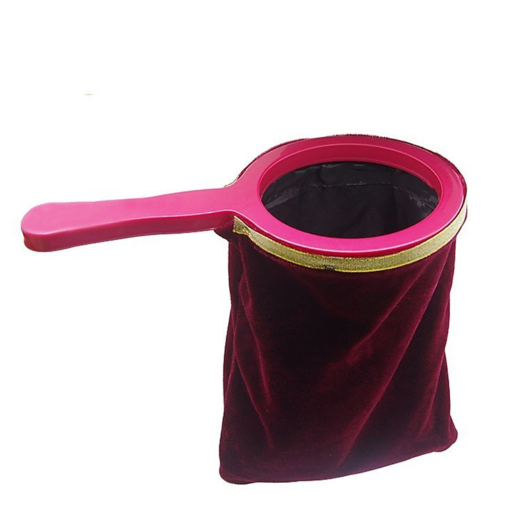 Dụng cụ biểu diễn ảo thuật sân khấu sáng tạo: Túi càn khôn (Đỏ)