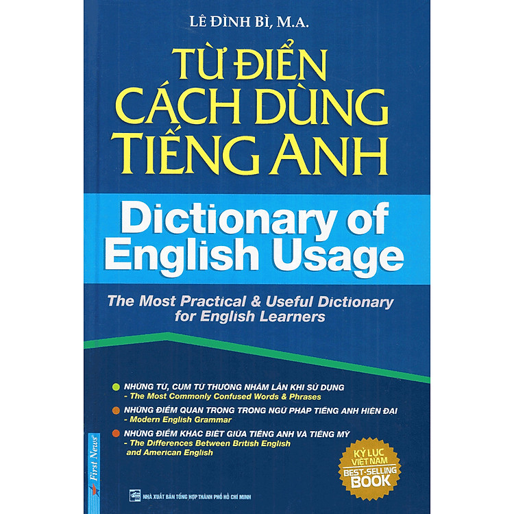 Từ Điển Cách Dùng Tiếng Anh