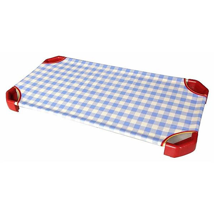 Giường lưới caro cho bé