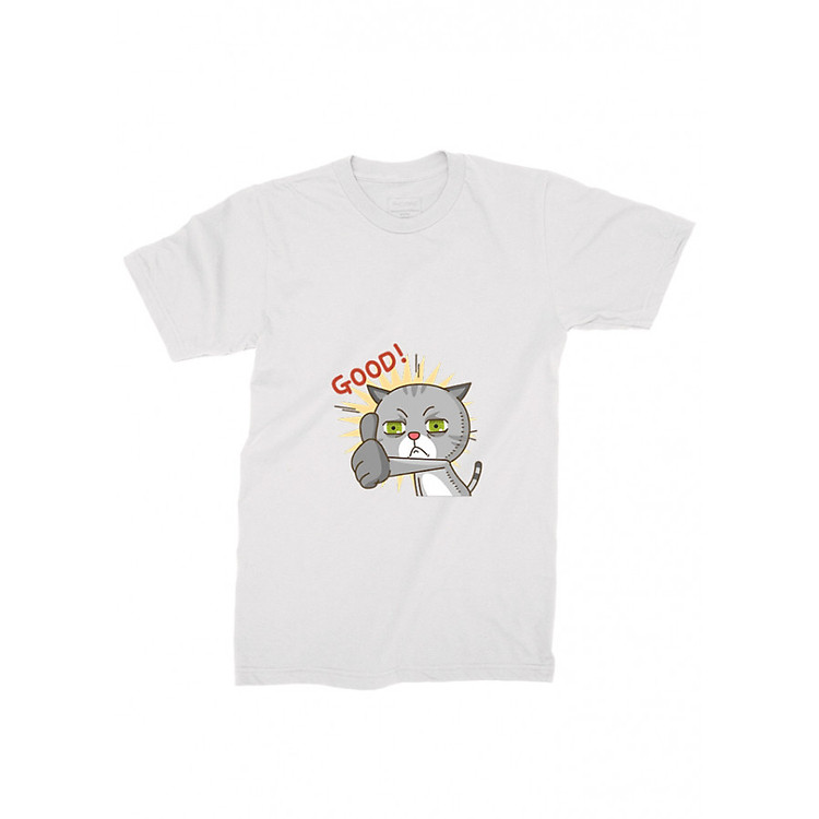 áo thun nam mèo, áo thun mào đa cảm ab3