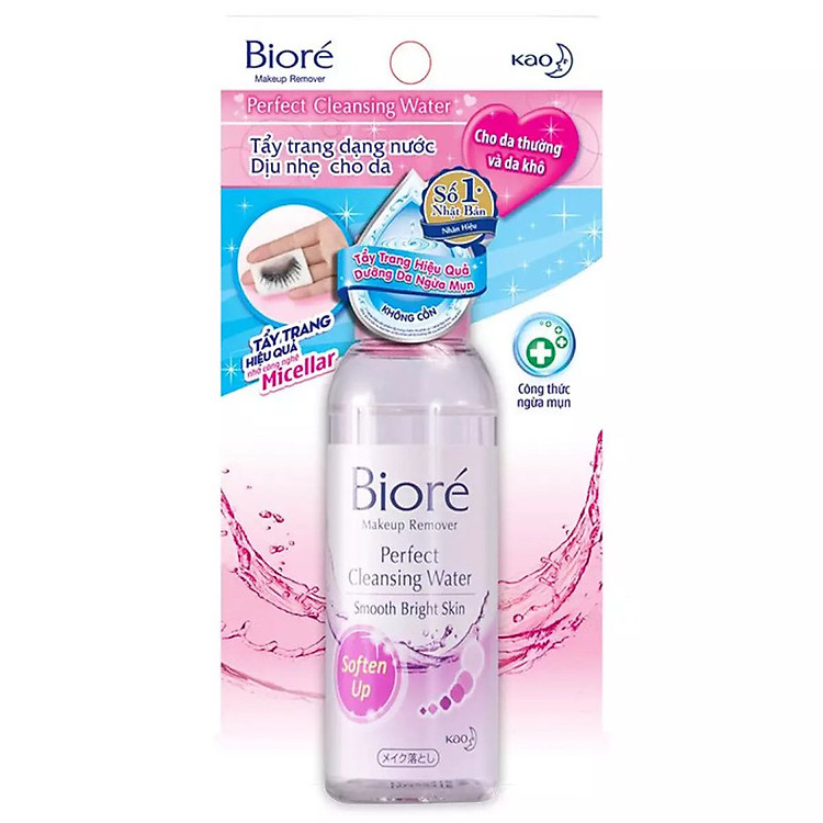 Nước Tẩy Trang Hoàn Hảo Biore Chai 90 ML