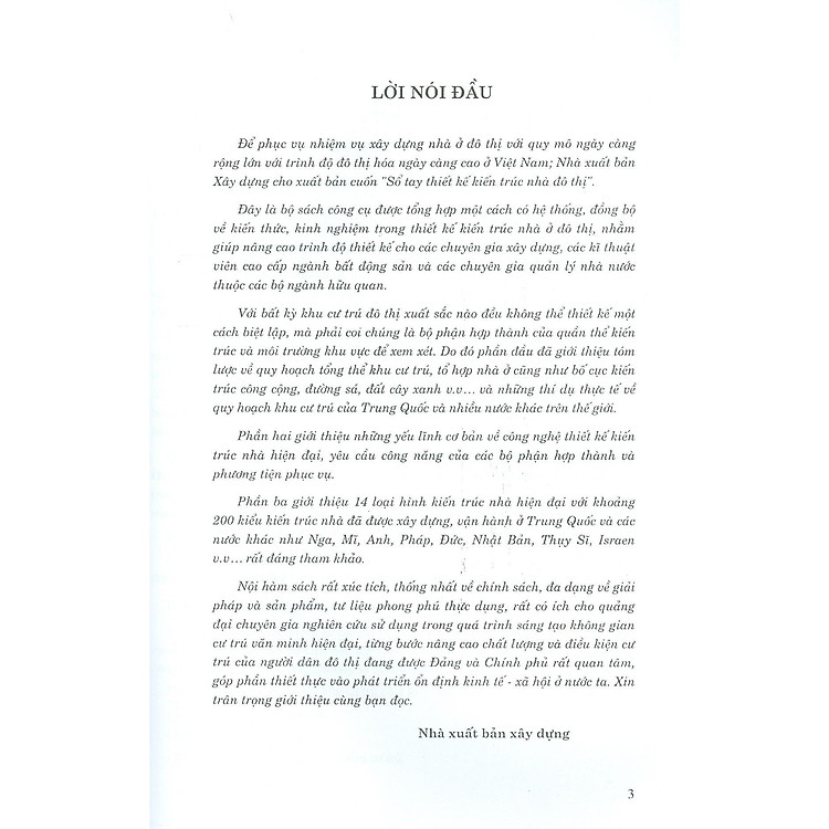 Sổ Tay Thiết Kế Kiến Trúc Nhà Đô Thị - Ảnh 3