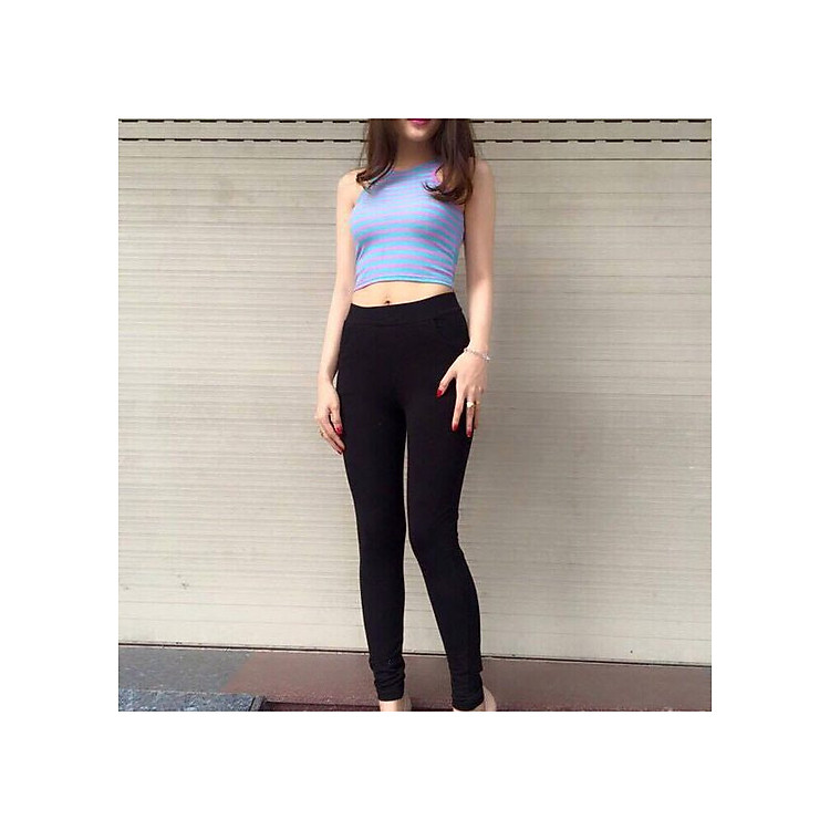 Quần Legging Cạp Cao Co Dãn Thoải Mái - Q.006