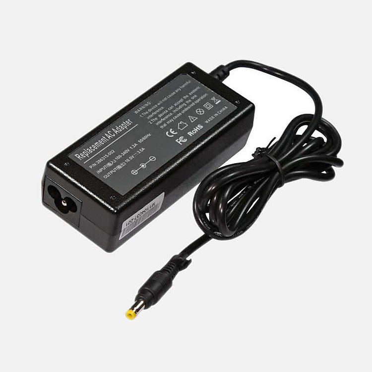 Sạc Laptop HP 18.5V - 3.5A - 65W (chân kim) - Hàng chính hãng