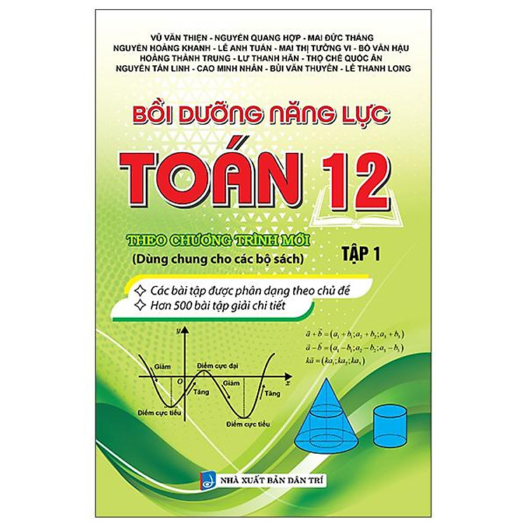Bồi Dưỡng Năng Lực Toán 12 - Tập 1 - Ảnh 2