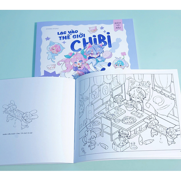 Tô Màu - Lạc Vào Thế Giới Chibi - Ảnh 5
