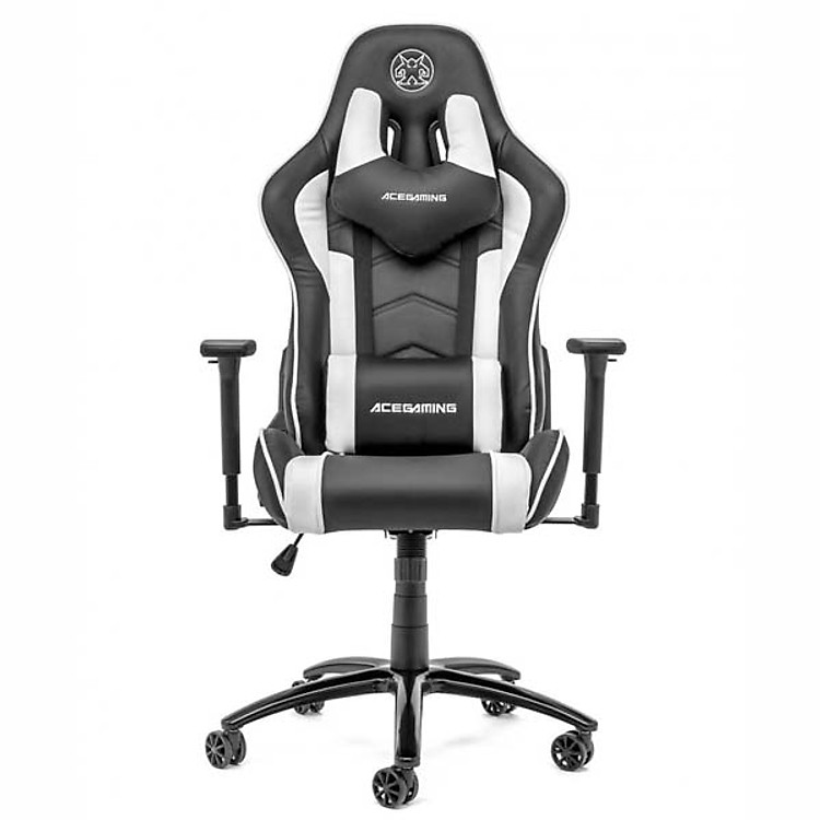 Ghế ACE Gaming - Rogue KW-G6027 (Black/White) Hàng chính hãng