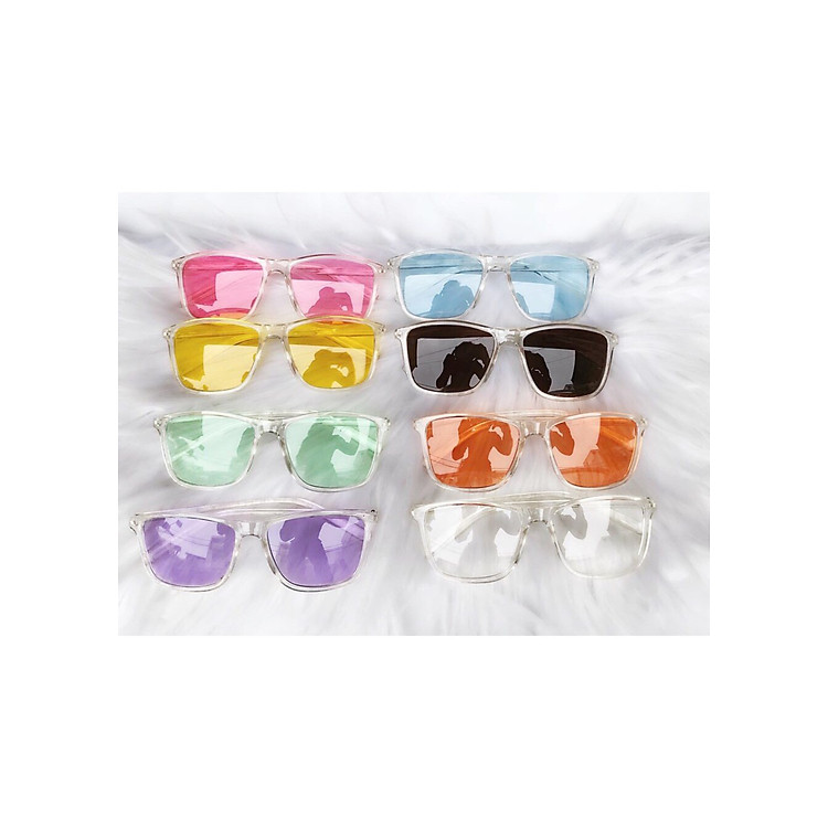 Mắt kính mát V tây ulzzang hot trend nhiều màu