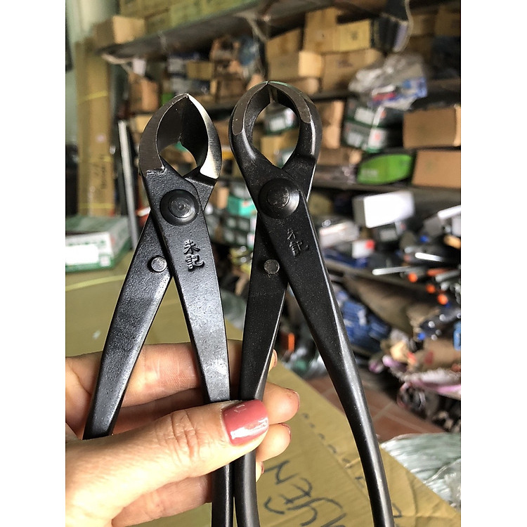 Combo kìm cạp tròn + cạp xéo , dụng cụ chuyên dụng cho cây bonsai , cây cảnh CN Nhật Bản ,Chất Lượng Cao