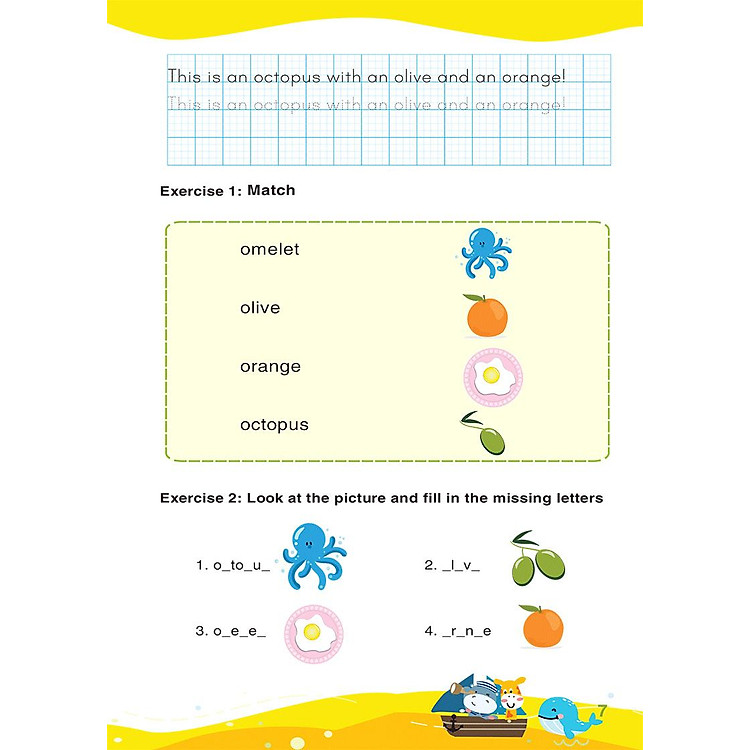 Luyện Viết Chữ Nhớ Từ Vựng - English Writing My Phonics Grade 2 - Ảnh 3