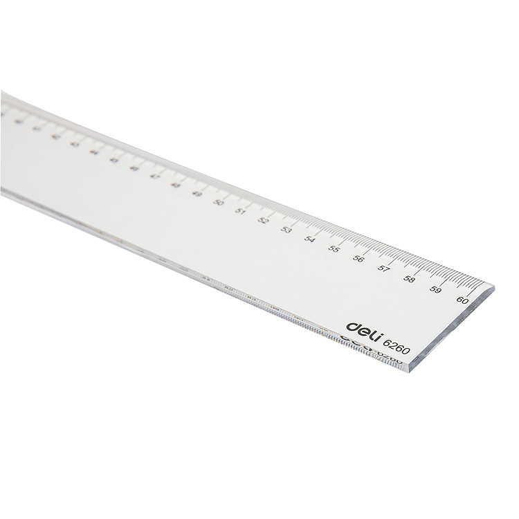 Thước Kẻ 60Cm Deli (1 chiếc) - Ảnh 2