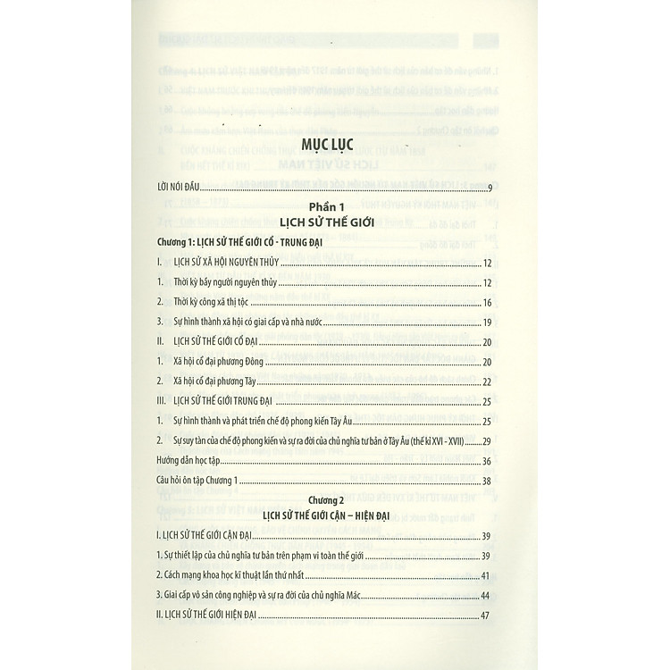 Giáo Trình Lịch Sử Đại Cương - Ảnh 2