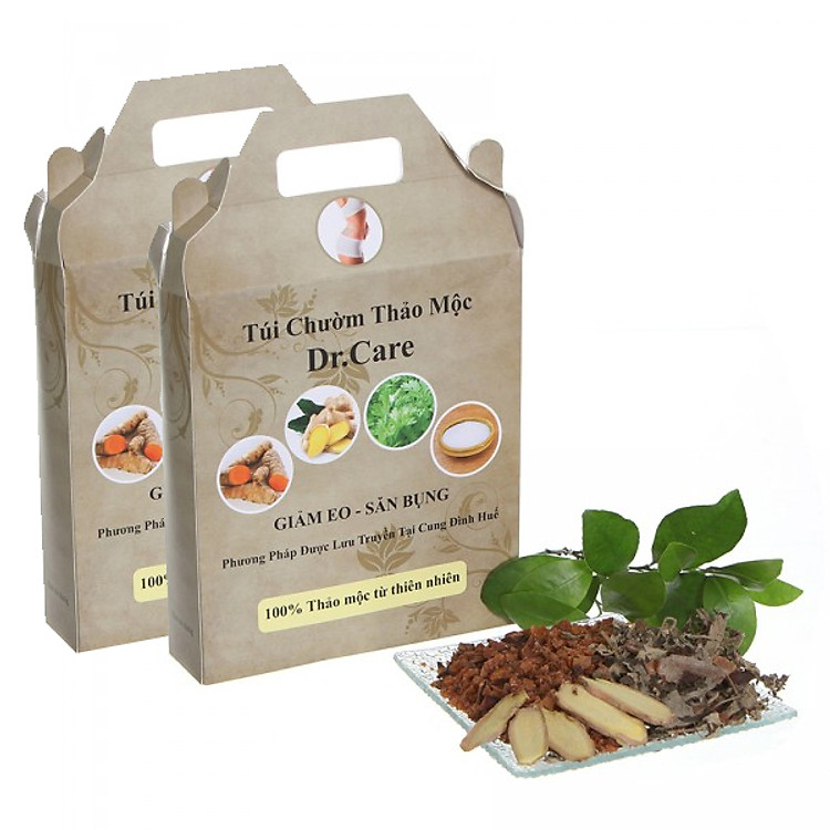 Combo 2 Túi Chườm Thảo Mộc Dr.Care (17 x 35 cm)