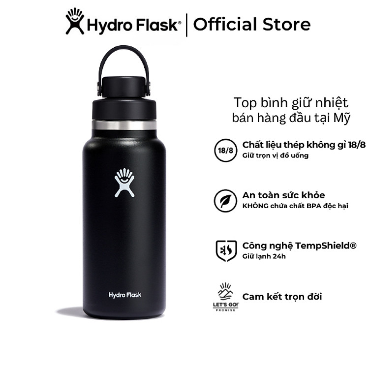 Bình giữ nhiệt Hydro Flask 32 OZ Wide Flex Chug Cap - Hàng chính hãng(Season 2024)