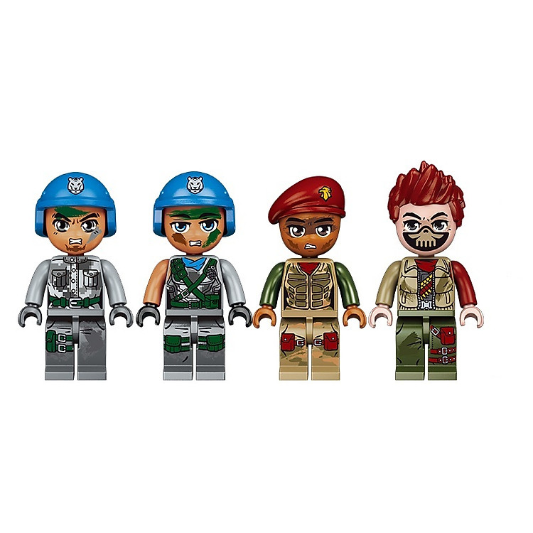 Đồ chơi lắp ghép Tên lửa Qman 1728 Chính hãng Giá tốt - Hình ảnh 4