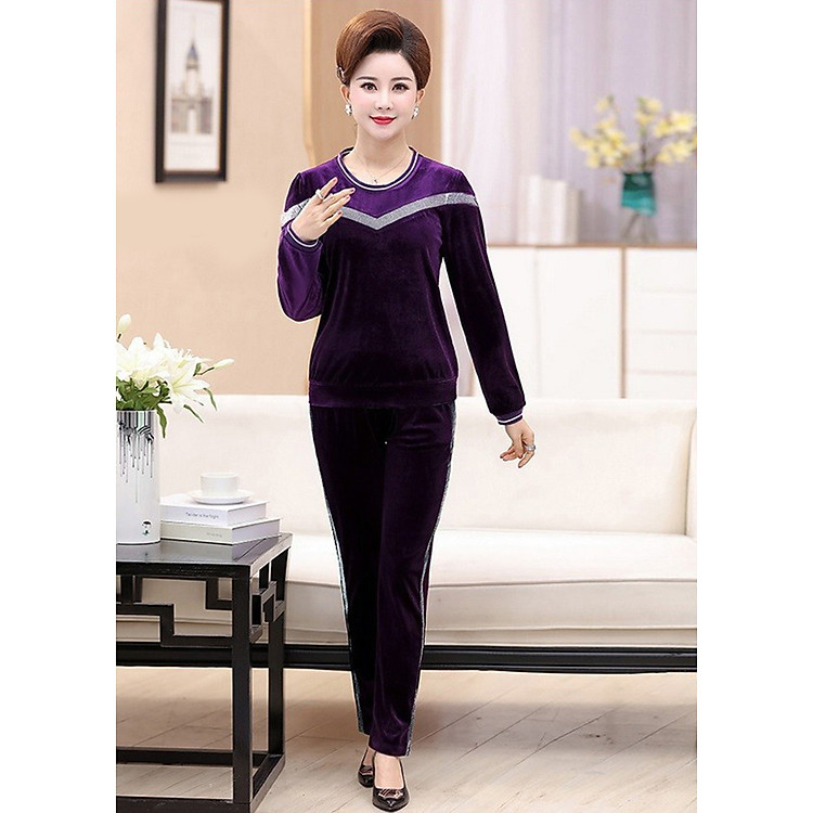 Bộ Đồ Nữ Cho Người Trung Niên, Người Lớn Tuổi NGT22