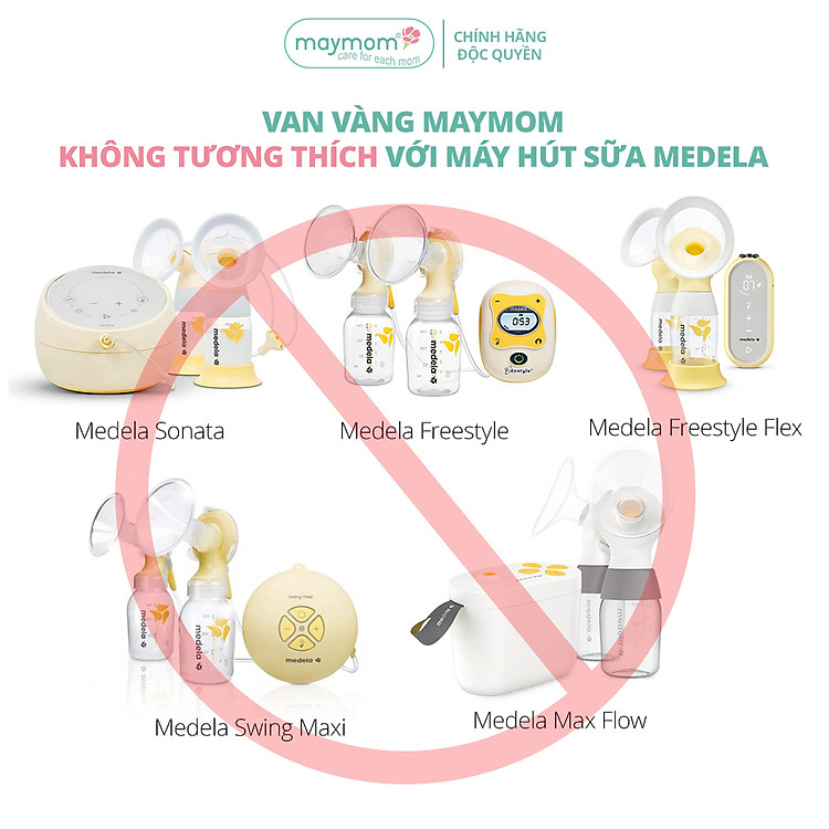 Mua Van Vàng Máy Hút Sữa Maymom - 1 Van Chính hãng Giá rẻ - Hình ảnh 5