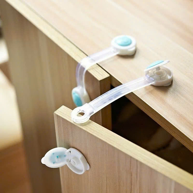 Mua Khóa Chốt Tủ Lạnh An Toàn Cho Bé - Set 2 Chính hãng Ưu đãi - Hình ảnh 4