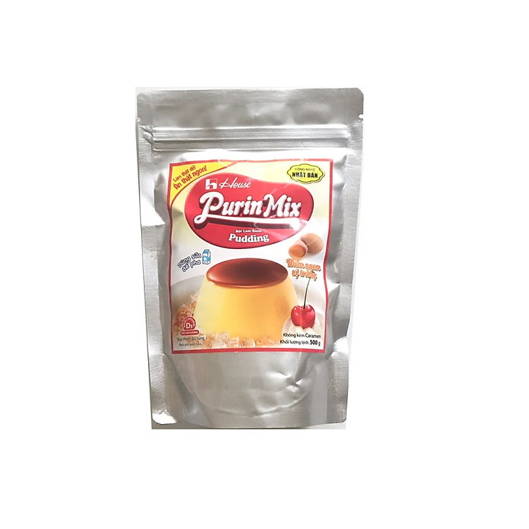 Bột làm bánh flan Nhật Bản vị Trứng Purin Mix 500g