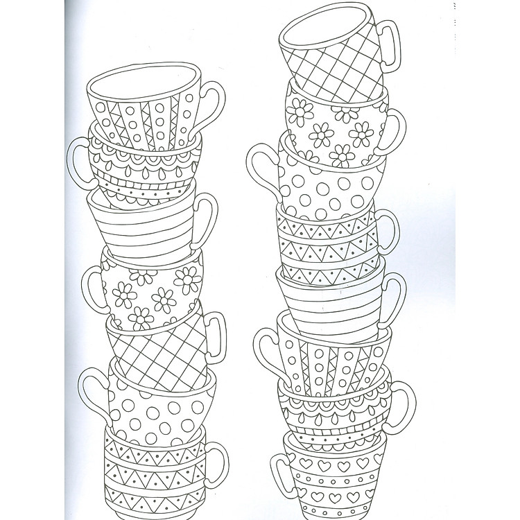 Dreamlike - Adults Colouring Book (Thơ Mộng) - Ảnh 3