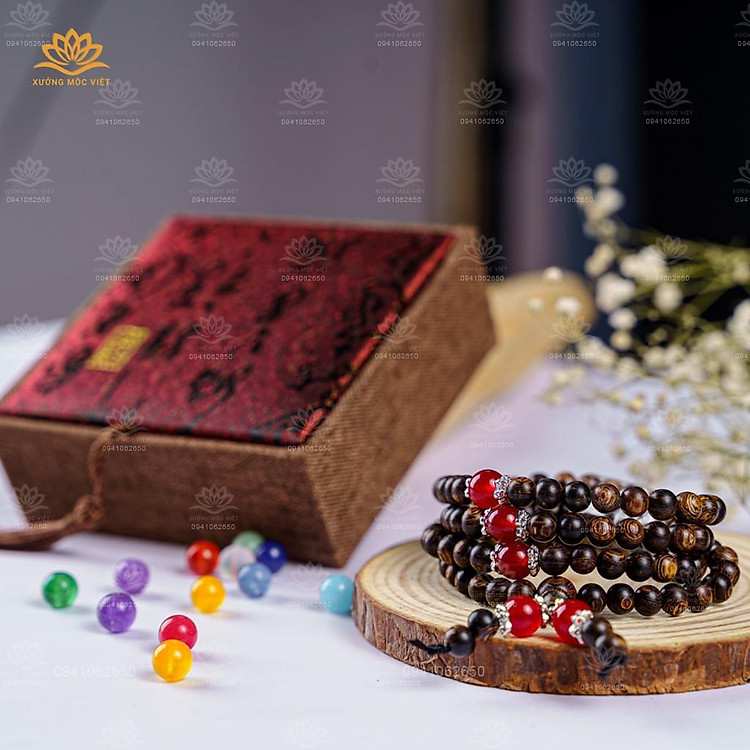 Hộp Gấm Đựng Vòng - Phong Thủy - Ảnh 3