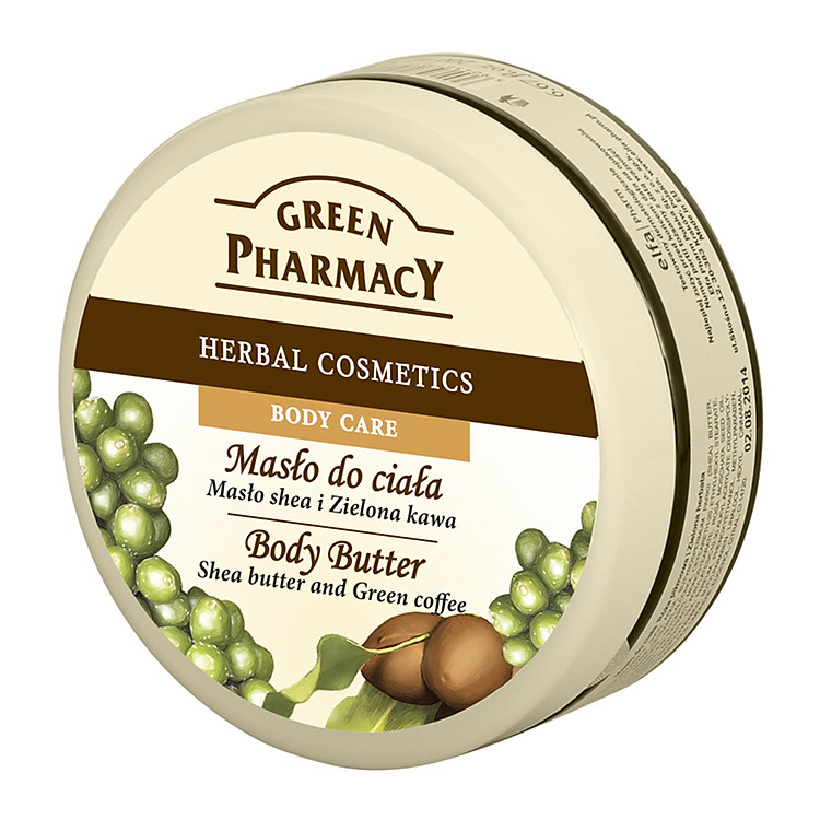 Bơ Dưỡng Thể Bơ Hạt Mỡ & Cà Phê Green Pharmacy Body Butter Shea Butter&Green Coffee 200ml