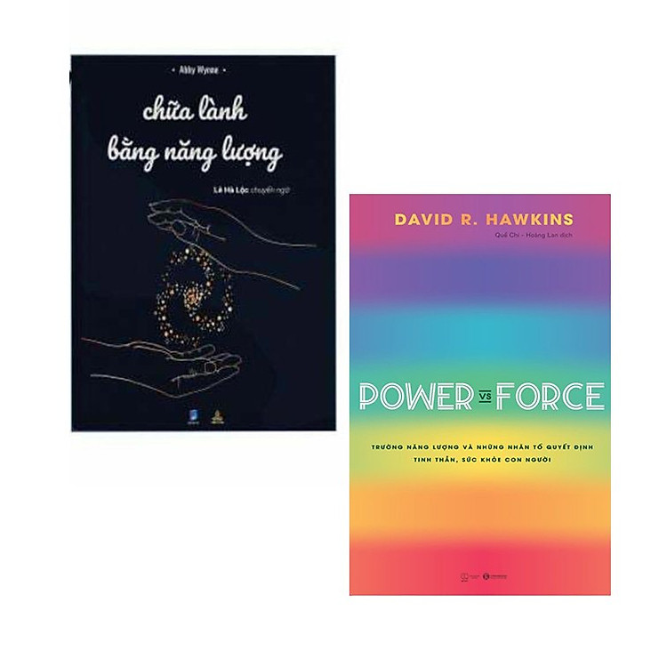 Combo 2 cuốn: Chữa Lành Bằng Năng Lượng + Power vs Force - Trường năng lượng và những nhân tố quyết định tinh thần, sức khỏe con người ( Phát Triển Bản Thân Tốt Nhất/ Tặng Kèm Bookmark)