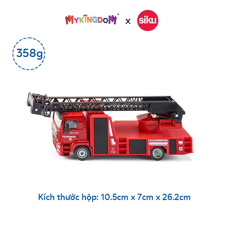 Đồ Chơi Mô Hình Xe Cứu Hỏa Siku Chính hãng Tiết kiệm - Hình ảnh 2