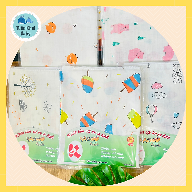 Tham Khảo tại ConCung: Túi Khăn Tắm Sợi Tre Kachoo Baby , nhận ngay nhiều Ưu đãi