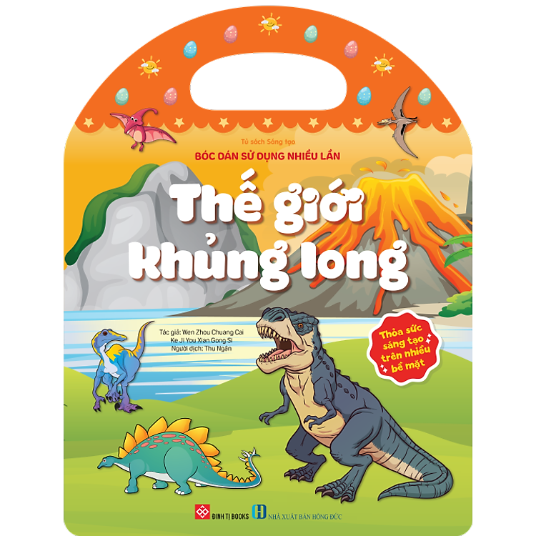 Sách Tủ Sách Sáng Tạo - Bóc Dán Sử Dụng Nhiều Lần