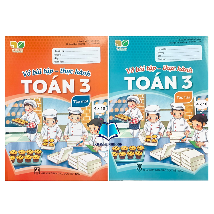 Vở bài tập – Thực hành Toán lớp 3 – Tập 1 + 2 (Kết Nối)