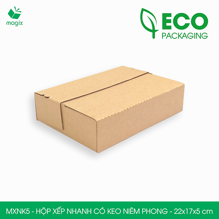 Hộp Carton Gói Hàng (100 hộp) 22x17x5 cm - Ảnh 7