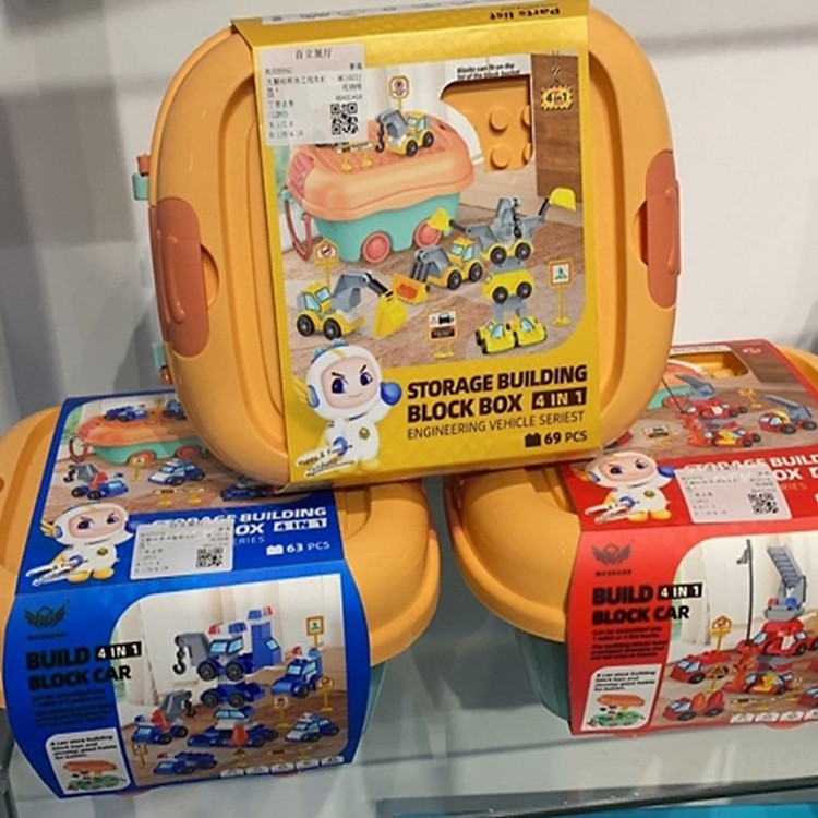 Xếp hình Robot xây dựng cho bé Chính hãng Ưu đãi - Hình ảnh 3