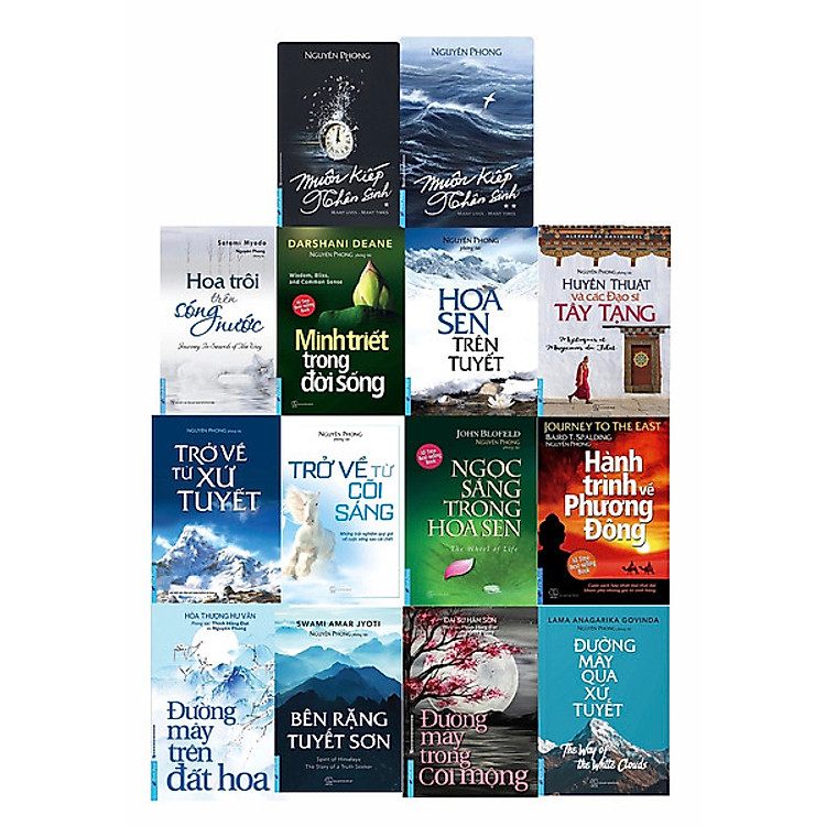 Combo 14 Cuốn Tác Giả Nguyên Phong