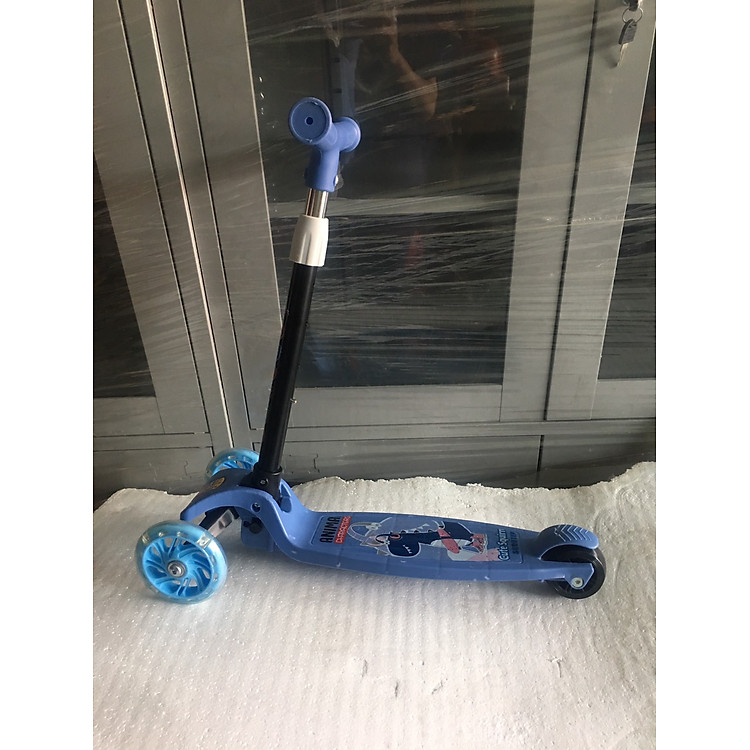 Scooter Nhựa Cho Bé Màu Xanh Chính hãng Giá tốt - Hình ảnh 5