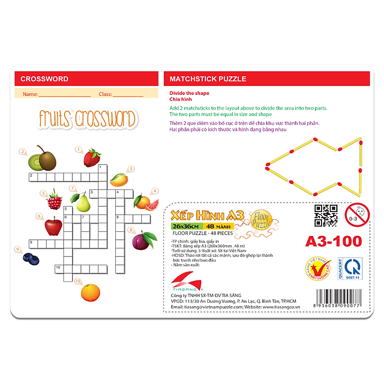 Xếp hình Tia Sáng Baby Bus 3 Chính hãng Giá tốt - Hình ảnh 2