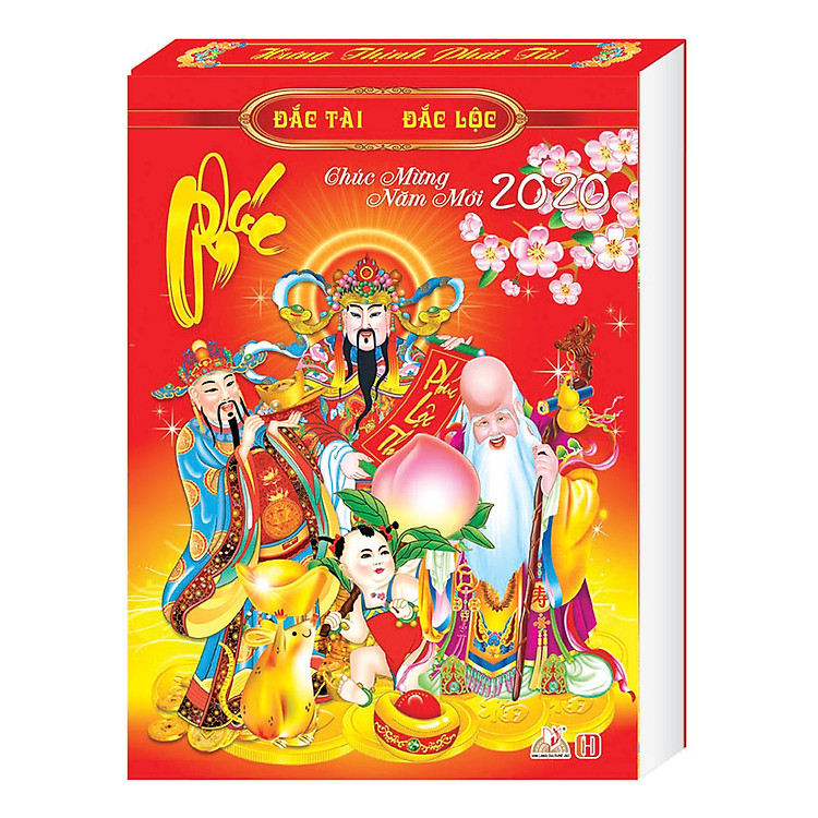 Lịch Bloc Phúc Lộc Thọ 2020 - Trung Màu - BLO-11B (10.5 x 14.5cm)