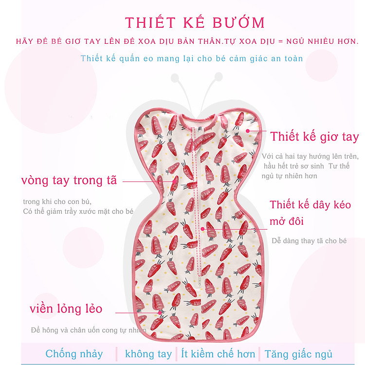 Mua Nhộng chũn Miraclebaby cho bé 0-12 tháng Chính hãng Giá tốt - Hình ảnh 5