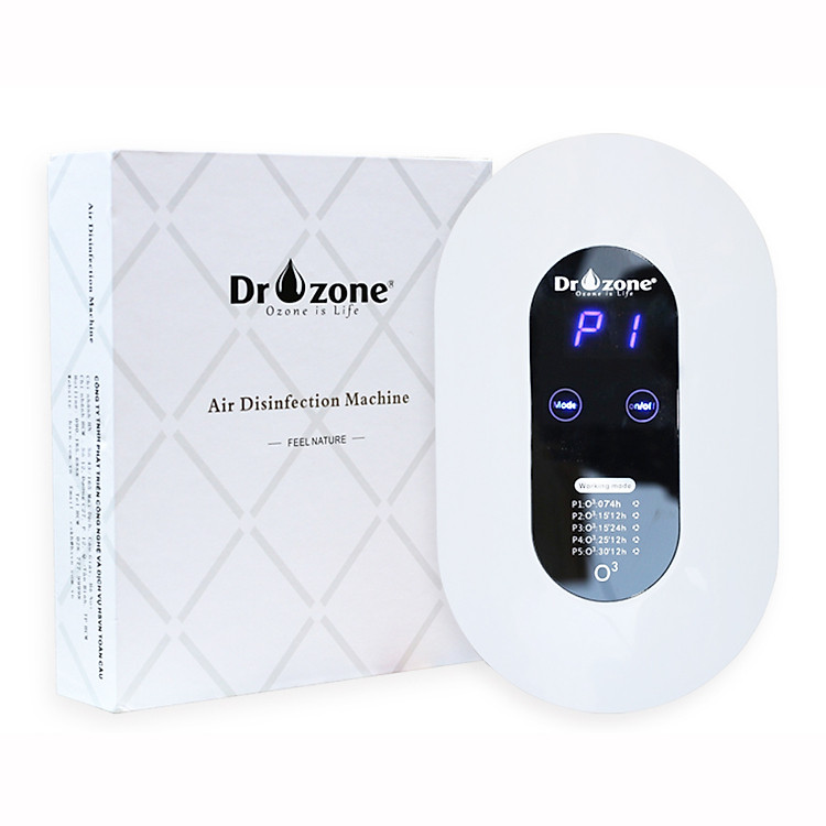 Máy khử mùi nhà vệ sinh DrOzone Smart Clean Pro - Diện tích sử dụng 10-25m2 - Hàng chính hãng