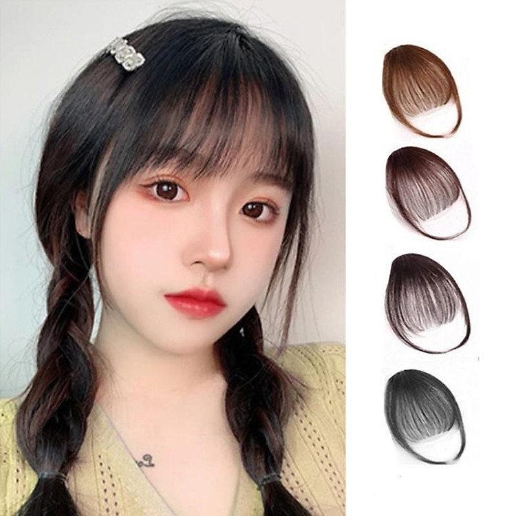 Tóc Mái Thưa Giả Phong Cách Hàn Quốc Dễ Thương MM
