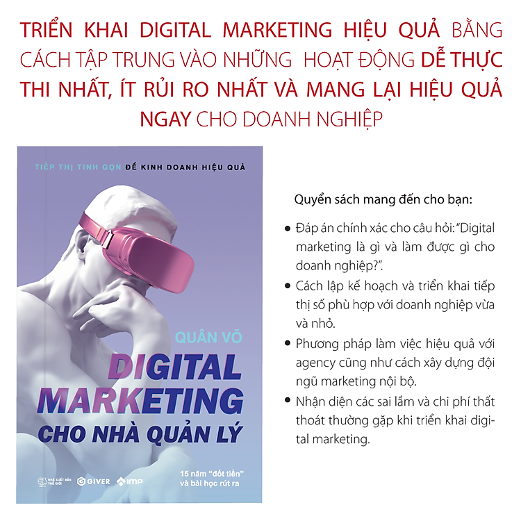 Digital Marketing Cho Nhà Quản Lý – Tiếp Thị Tinh Gọn Để Kinh Doanh Hiệu Quả - Ảnh 3