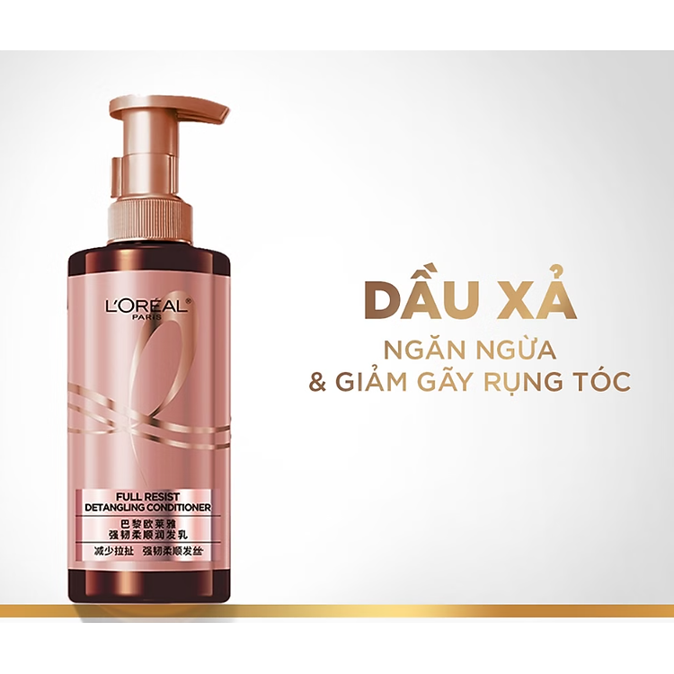 Dầu Gội, Xả L'Oreal Giảm Gãy Rụng Tóc Giúp Tóc Chắc Khỏe 440ml