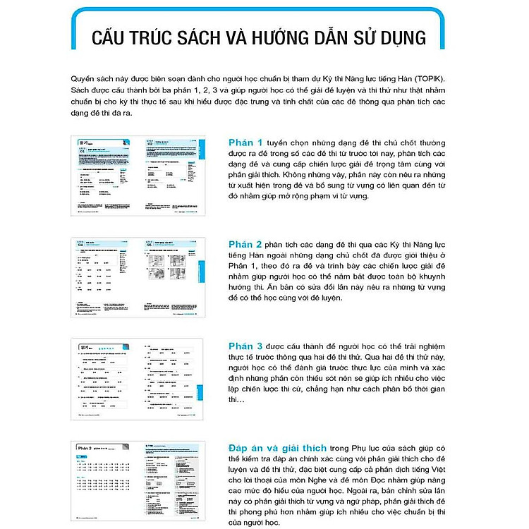 Cẩm Nang Luyện Thi Năng Lực Tiếng Hàn TOPIK (Tập 1 + Tập 2) - Ảnh 5