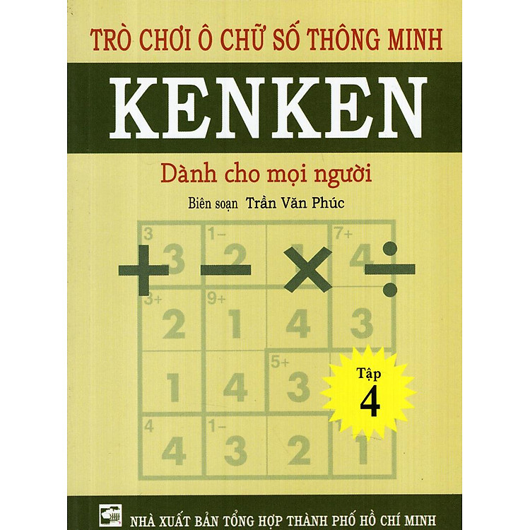 Trò Chơi Ô Chữ Số Thông Minh Kenken (Tập 4) - Ảnh 5