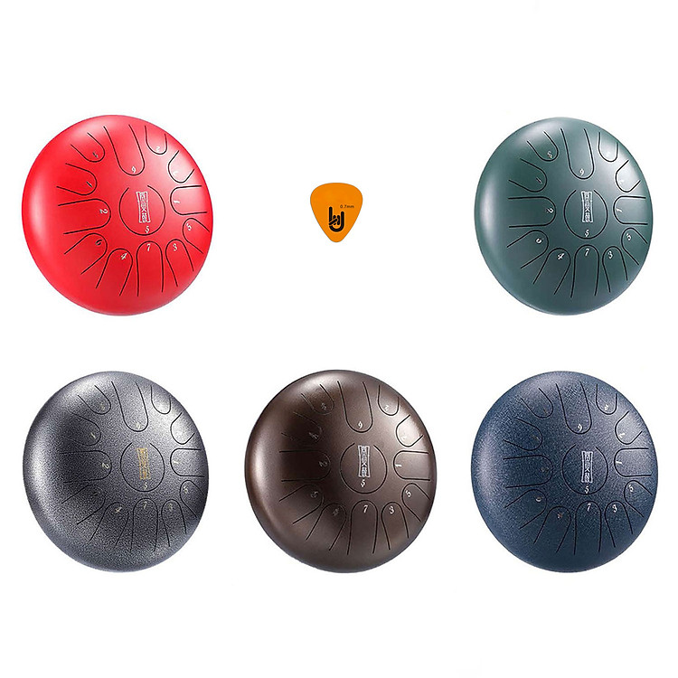 Trống Tank Huashu 13 Tone TG13 Steel Tongue Drum Lưỡi Thép Không Linh - Kèm Móng Gẩy DreamMaker