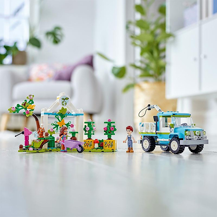 LEGO FRIENDS Xe Trồng Cây Di Động 41707 Chính hãng Giá rẻ - Hình ảnh 4