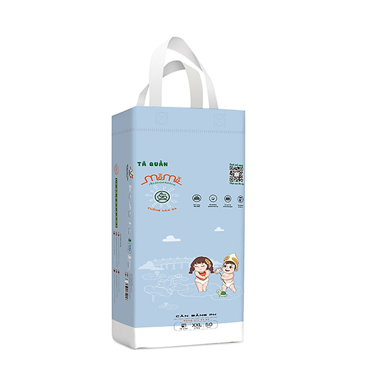 Bỉm tã quần Mễ Mễ XXL50 (≥ 15kg)
