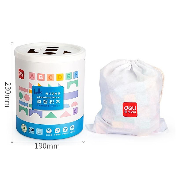 Bộ xếp hình gỗ mô hình thành phố Deli Chính hãng Ưu đãi - Hình ảnh 2