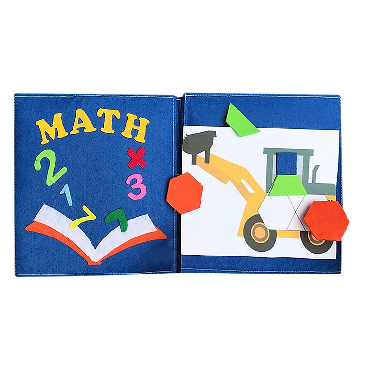 Sách Vải Sabe Rubik Toán Học