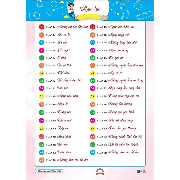 Bài Tập Tuần Tiếng Việt Lớp 1 - Cả Năm - Ảnh 5